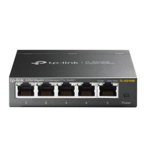 Switch 5 Porte Gigabit 10/100/1000 Metallo